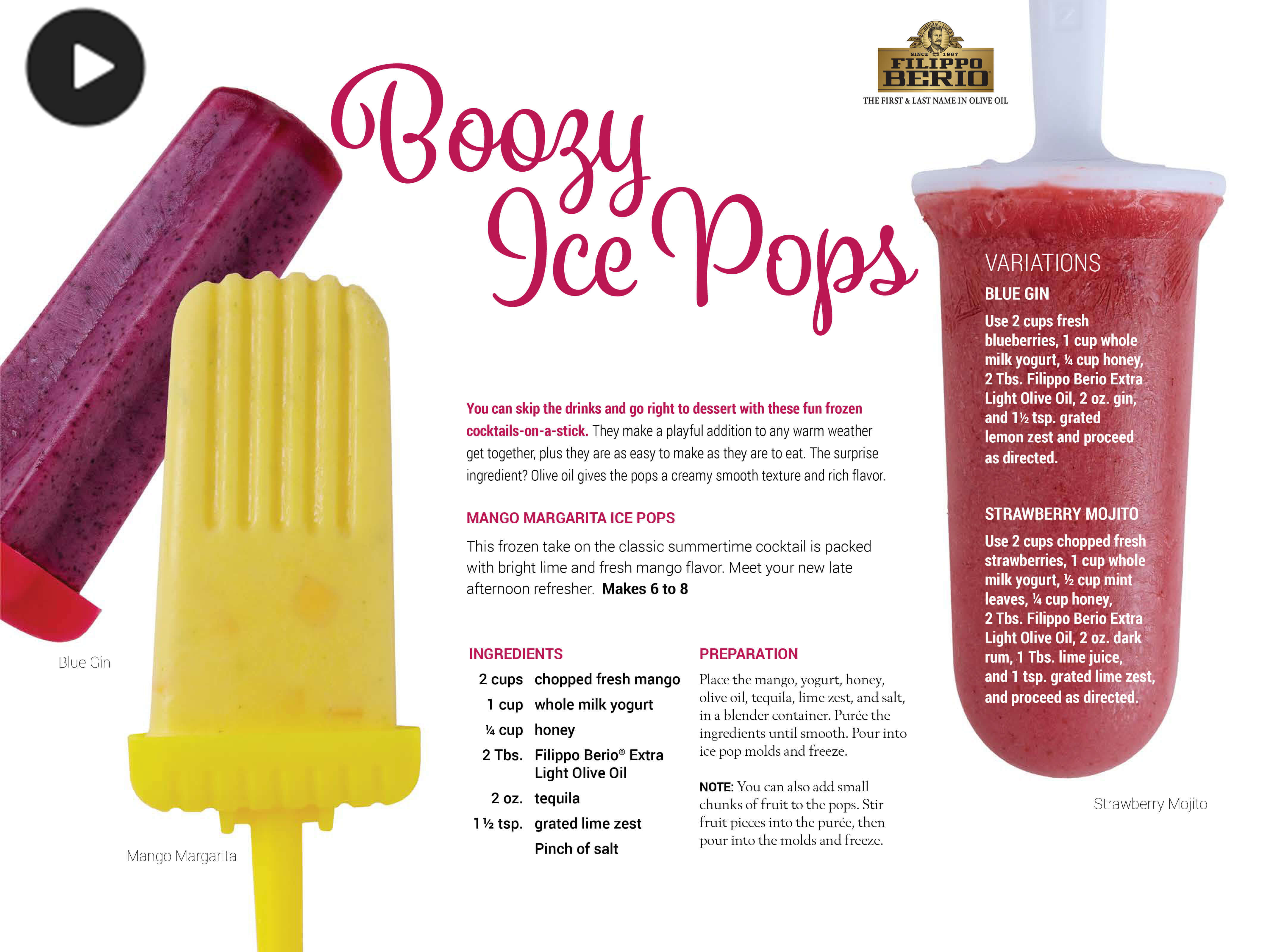 boozy ice pops