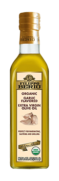Organic Garlic Flavored Extra Virgin Olive Oil