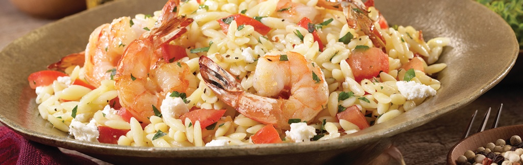 Orzo Pasta with Shrimp