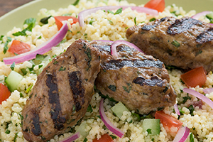 Middle Eastern Couscous Salad with Lamb