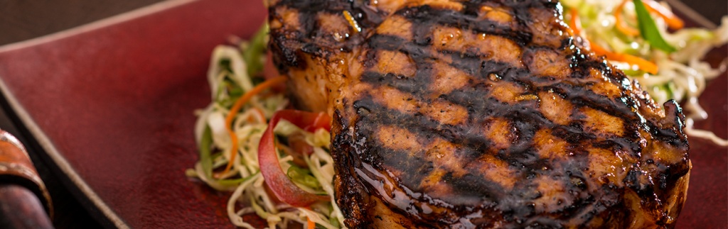 East Meets West Marinated Pork Chops
