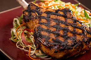 East Meets West Marinated Pork Chops