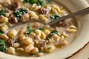 Beans, Greens, and Sausage Soup