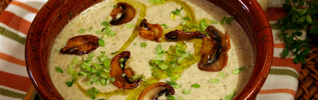 Velvety Mushroom Soup