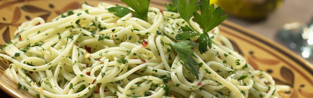 Spaghetti in Olive Oil and Garlic