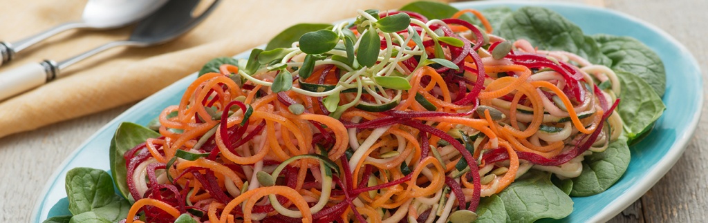 Spiralized Vegetable Bowl