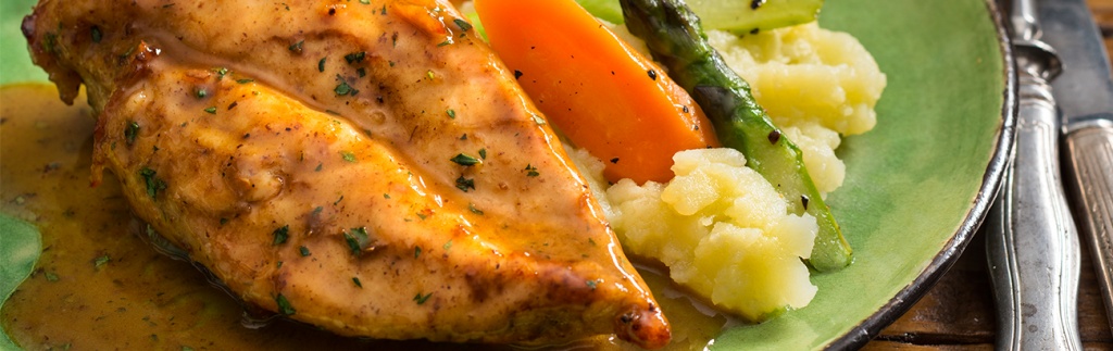 Chicken Breasts in White Wine