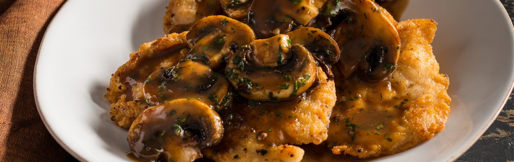 Filippo's Chicken Cutlets with Marsala and Mushrooms