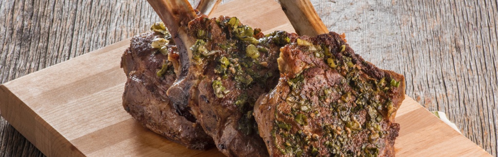 Basil-Tarragon Veal Chops