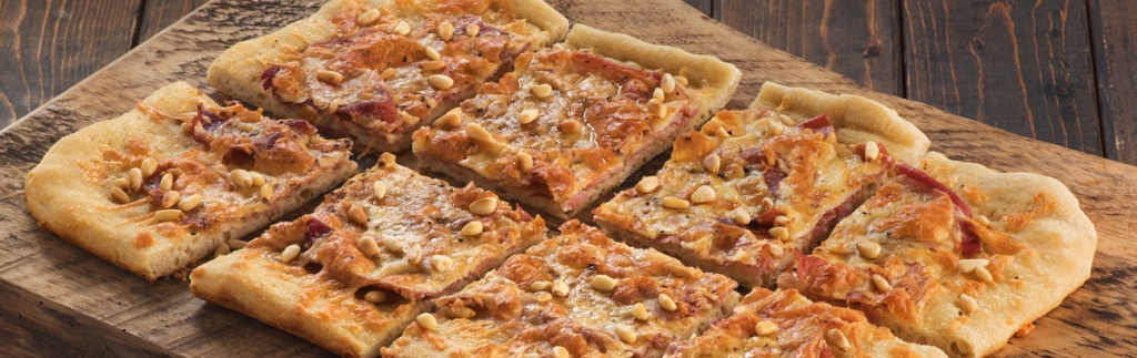 Prosciutto and Pine Nut Pizza