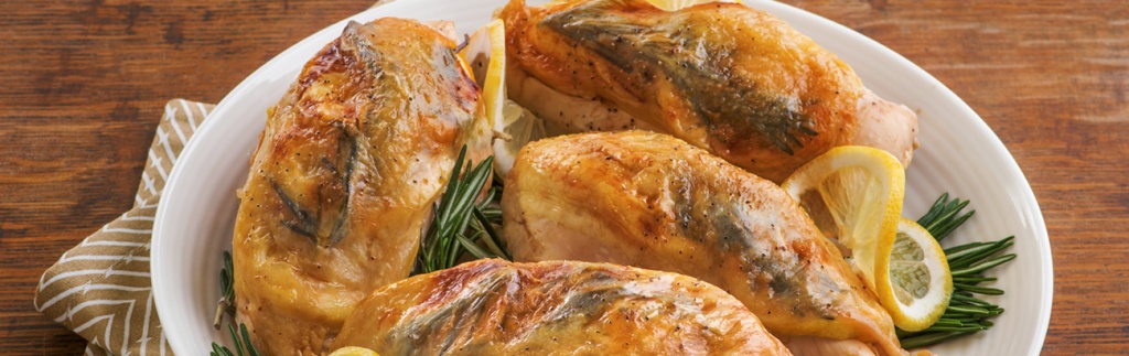 Roasted Chicken Breasts with Lemon