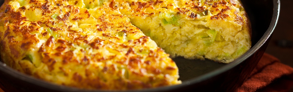 Leek Frittata