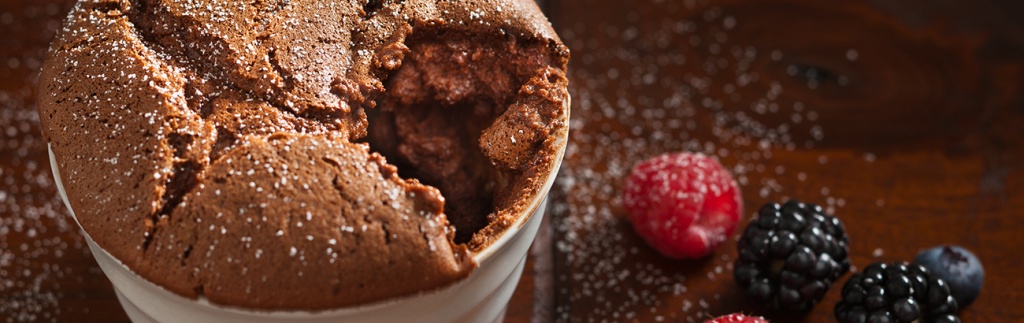Dark Chocolate Soufflé
