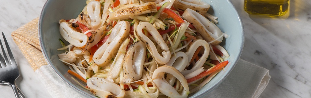 Grilled Calamari Salad