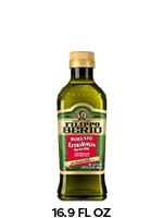 A bottle of robusto extra virgin olive oil.