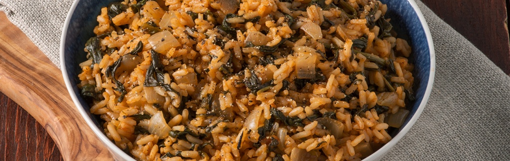 Spinach and Rice