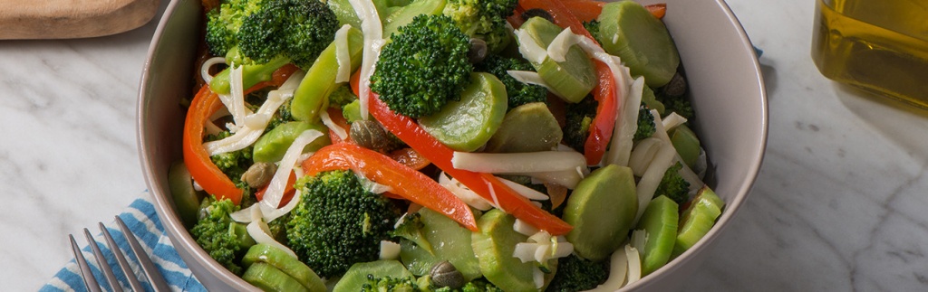 Warm Broccoli Salad