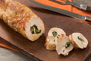 Turkey Breasts Stuffed with Spinach