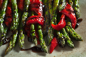 Asparagus and Red Pepper Salad