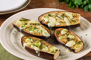Baked Eggplant with Fontina Cheese