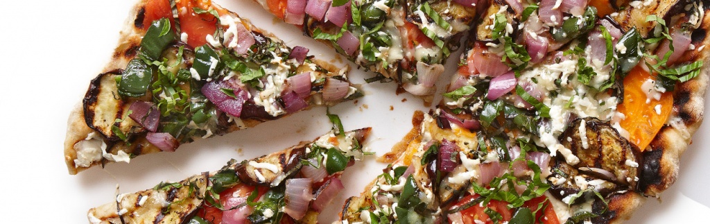 Grilled Vegetable Pizza