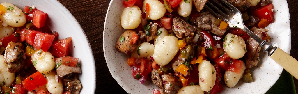 Jerk Chicken with Gnocchi