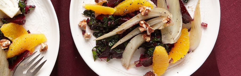 Roasted Beets & Fennel with Oranges & Walnuts