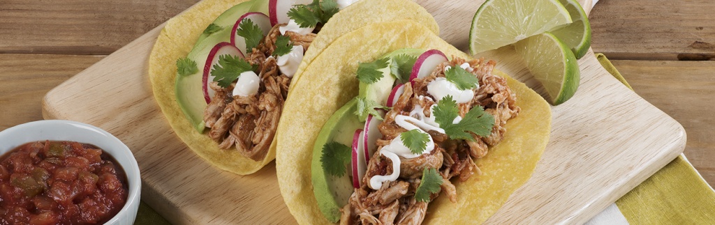 Slow Cooker Chicken Tacos