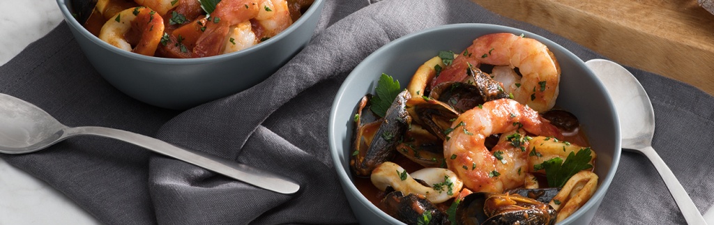 Smoky Spanish Seafood Stew
