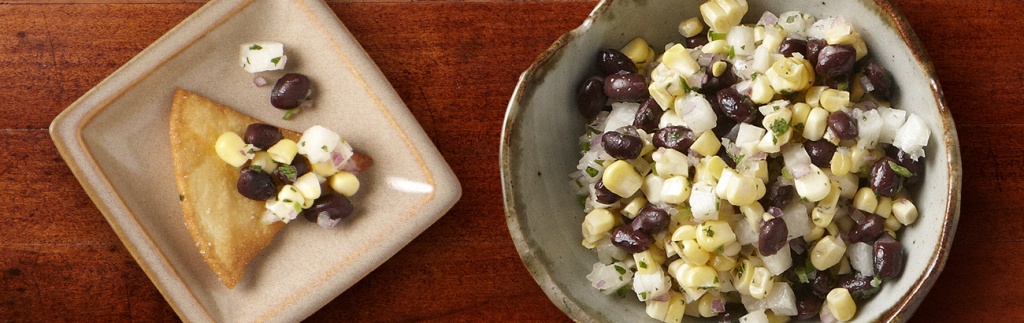Corn, Jícama & Black Bean Salsa