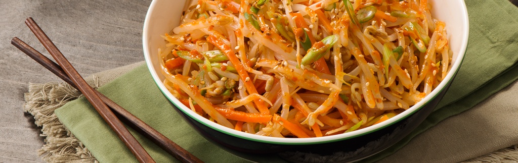 Korean Bean Sprouts Salad