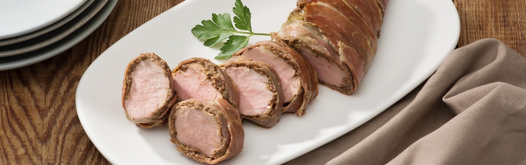 Prosciutto Wrapped Pork Tenderloin
