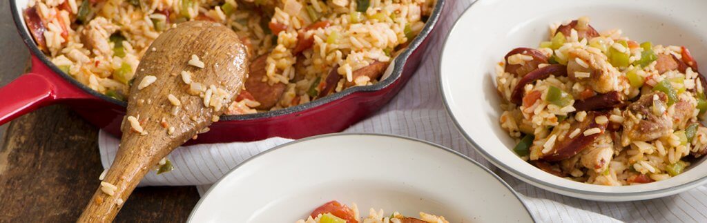 Chicken and Sausage Cajun Jambalaya