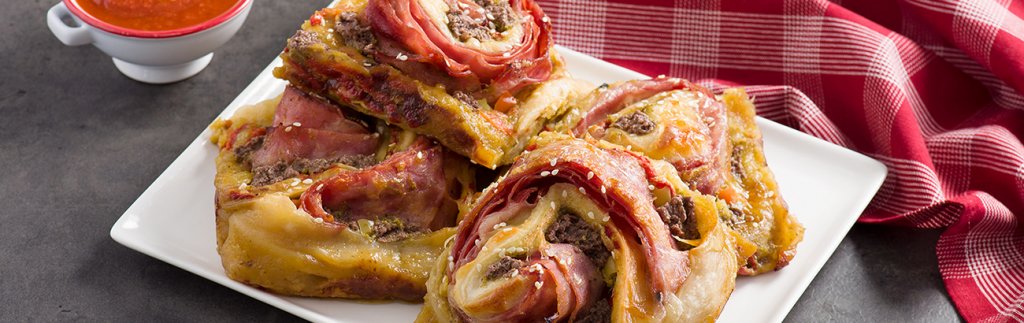 Muffuletta Pizza Buns