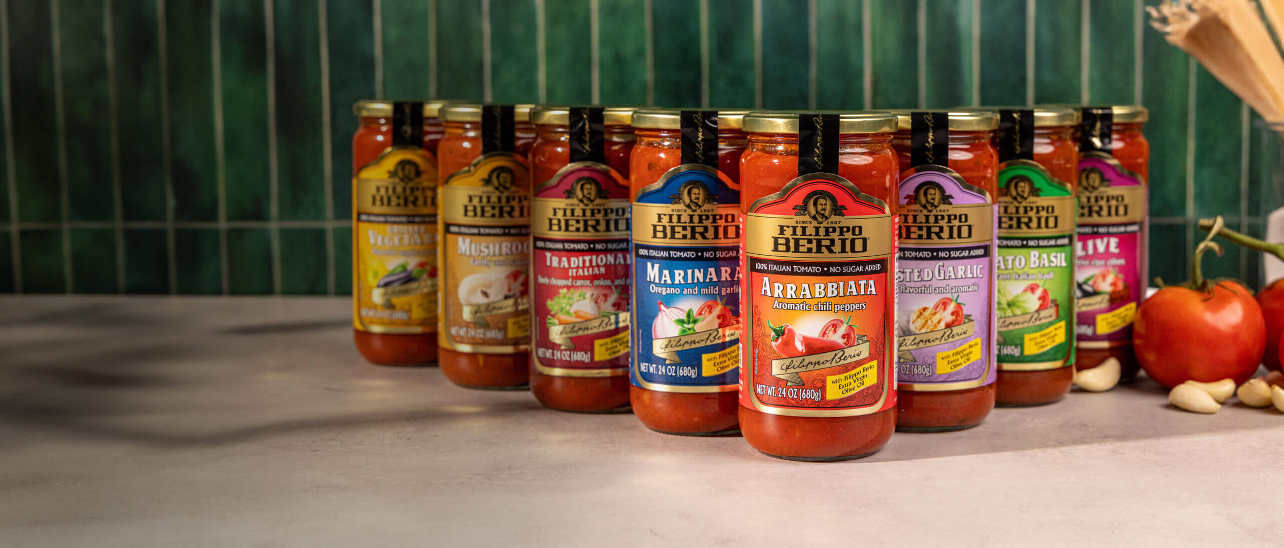 NEW Filippo Berio Tomato-Based Pasta Sauce