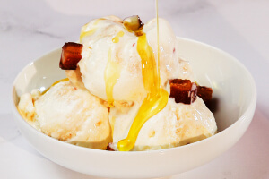 Olive Oil Date Ice Cream