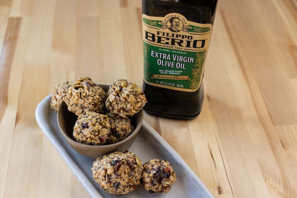 Olive Oil Power Protein Bites