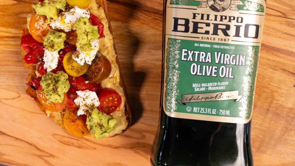 Mediterranean Mezze Toast